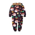 thumbnail image 3 of Meihuid Christmas Pajamas for Family Matching PJ's Sets with Letter and Printed Long Sleeve Tee and Bottom, 3 of 6