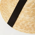 thumbnail image 5 of Unisex Straw Weaving Cone Hat Chinese Style Summer Outdoor Cone Hat Traditional Handmade Hat for Kids Taking Photo, 5 of 16