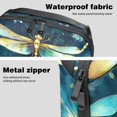 thumbnail image 4 of Dragonfly Travel Organizer Cable Wire Cord and Cable Charger Bag Waterproof Oxford Cloth Electronic Accessories Storage Case 5.9x9.44x3.14 in, 4 of 6