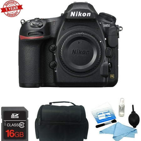 Nikon D850 DSLR Camera (Body Only) w/ 16GB MC | DSLR BAG | CLeaning Kit Buy-direct Bundle