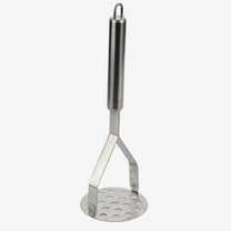 LanSuare Stainless Steel Potato Masher, Food Crusher, Household Kitchen Tool, Suitable for Mashed Vegetables, Infant Meal Preparation