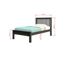 thumbnail image 4 of Donco Kids Contempo Mission Twin Dark Grey Bed with Dual Underbed Drawers, 4 of 6