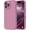 lavender purple, variant on Premium silicone case, MagSafe compatible, shockproof, for iPhone 17 6.3"，light purple