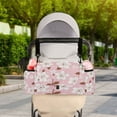 thumbnail image 5 of DIXRUYEE Stroller Organizer Whimsical Floral Dance Printed, 5 of 7