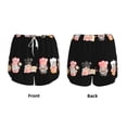 thumbnail image 3 of Daiia Baker Gnome Pattern Women's 2 in 1 Running Shorts - Lightweight Athletic Workout Gym Yoga Shorts Liner with Phone Pockets-XX-Large, 3 of 7