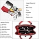 thumbnail image 3 of Purses and Handbags for Women Top Handle Bags Leather Satchel Totes Shoulder Bag with Multiple Pockets, 3 of 4