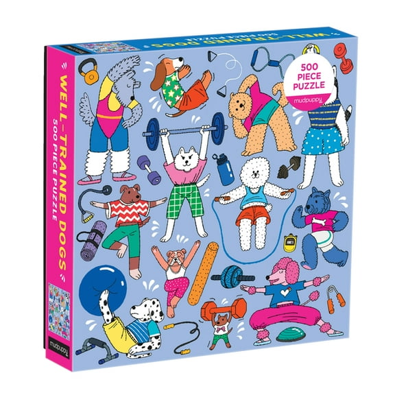 Well-Trained Dogs 500 Piece Family Puzzle (Other)