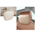 thumbnail image 2 of Tekuisi Car Headrest Neck Pillow for Mercedes S Ultra Soft Pillow Auto Seat Head Support Neck Protector Mat Ultra Soft Pillows 29x19cm, 2 of 6