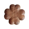 thumbnail image 4 of Posavasos de madera para bebidas, bandeja de té, decoración novedosa, posavasos para cenar Hierba de cuatro hojas, 4 of 9