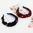thumbnail image 5 of Unique Bargains 1 Pc Hairband Butterfly Rhinestone Hair Accessories for Women Black, 5 of 5