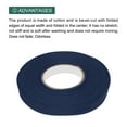 thumbnail image 3 of 1/2 Inch Double Fold Bias Tape Polyester Continuous Bulk Bias Tape for Sewing, Seaming Quilting Hemming Binding Crafts (Navy Blue 6 Yards), 3 of 7