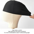 thumbnail image 6 of Unisex Swim Cap Solid White Spandex Fabric, Comfortable Elastic Waterproof Swimming Cap for Men and Women, Durable for Training & Competition, 6 of 8