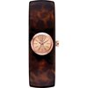 Caravelle Women's Resin Bangle Watch - Tortoise