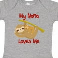 thumbnail image 4 of Inktastic My Nana Loves Me Sloth Boys or Girls Baby Bodysuit, 4 of 5