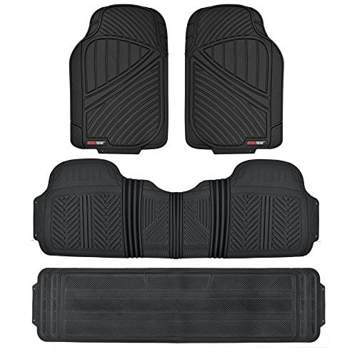 Alfombrillas y revestimientos de goma Motor Trend para coche, SUV y furgoneta
