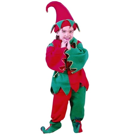 Fun World Red and White Elf Adult Women's Christmas Costume - Large