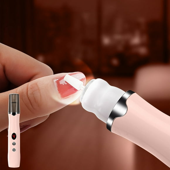 HOARBOEG Electric Nail Drill- Rechargeable Nail Drill with LED Illuminated Nail Drills for Acrylic Nails with Nail Bits- Cuticle Oil Pen An Small Appliance Clearance Pink