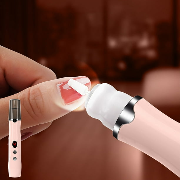 Ganfancp Taladro de Uñas- Taladro de Uñas Recargable con Led Iluminado Taladro de Uñas para Uñas de Acrílico con Puntas de Uñas- Aceite de Cutícula Pen An Artículos En Liquidación 1X Set Pulidor de U