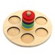 thumbnail image 4 of Juguete Montessori con anillo de , Base de madera, juguete educativo desmontado, reconocimiento de forma, clasificación de colores, apilable, Yotijar Juguetes Montessori, 4 of 10