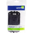 thumbnail image 3 of Contacto Duplex Leviton Grafito Sin Placa 125-250V, 3 of 3