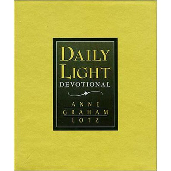 Pre-Owned Daily Light Devotional (Green Leather) (Hardcover) 0849954487 9780849954481