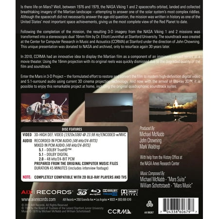 Mars in 3D: Images from the Viking Mission [3D] [Blu-ray]