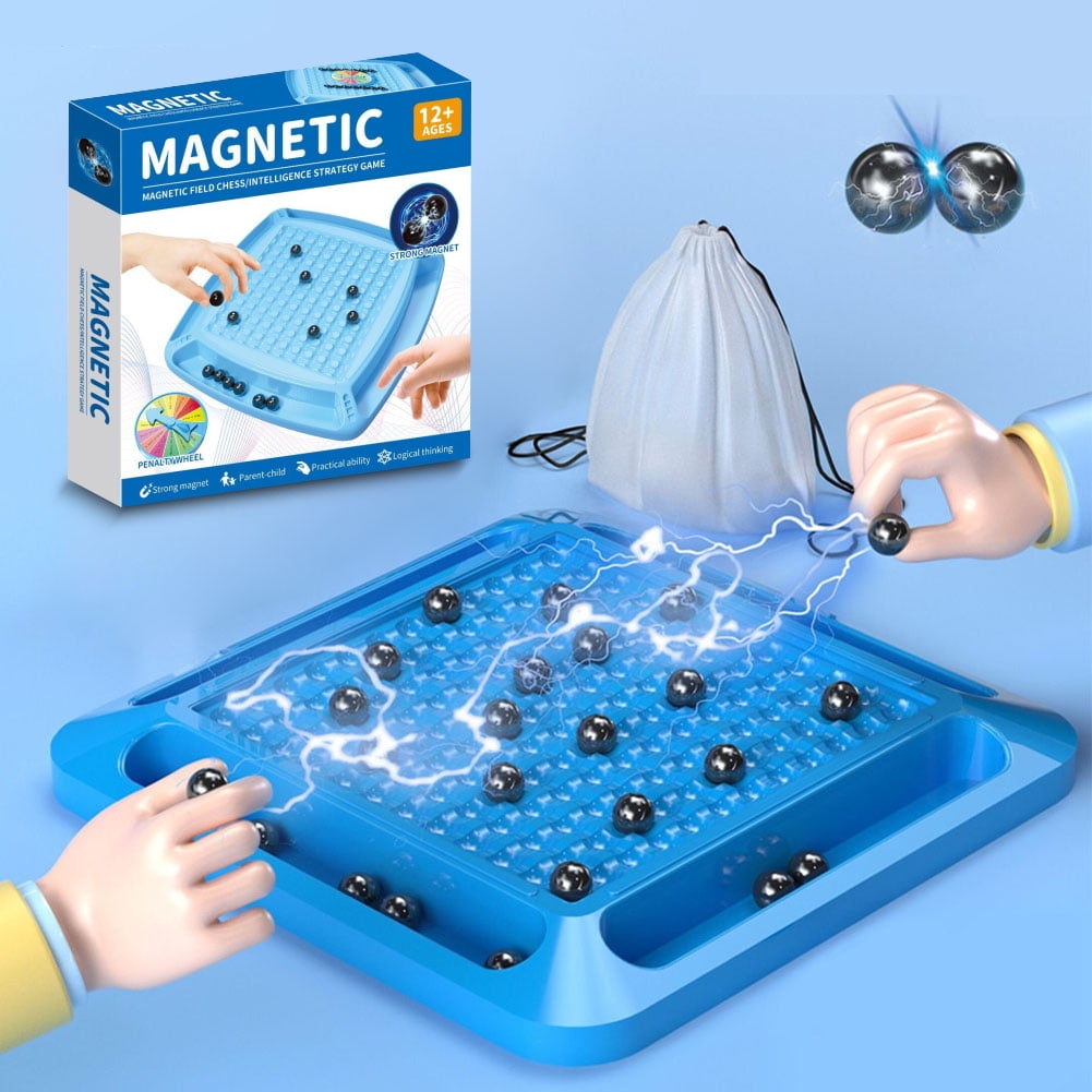Peggybuy Magnet Stone Board Game Set Toy Magnet Board Game