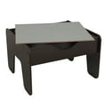 thumbnail image 5 of KidKraft Reversible Wooden Activity Table with Board, Gray & Espresso, 5 of 6