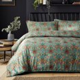 thumbnail image 1 of Juego de Edredón King LifeTB 3 Piezas Boho Floral Suave, 1 of 9