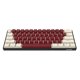 thumbnail image 2 of Teclado de juego Capacios de computadora ergonómicos PC Accesorio Accesorio Aparato de entrada Reemplazo de teclado de escritorio para Ajazz K610T Brownswitch RojoBlanco Inevent EL005325-03B, 2 of 7