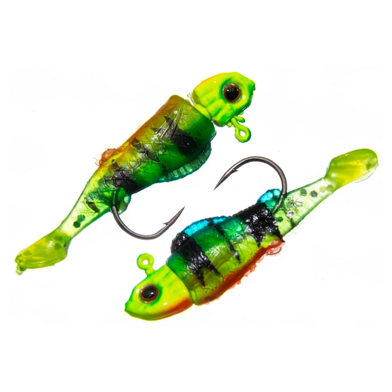 Ozark Trail 1/32 Ounce Firetiger Rigged Panfish Minnow Ozark Trail 1/32 Ounce Firetiger Rigged Panfish Minnow