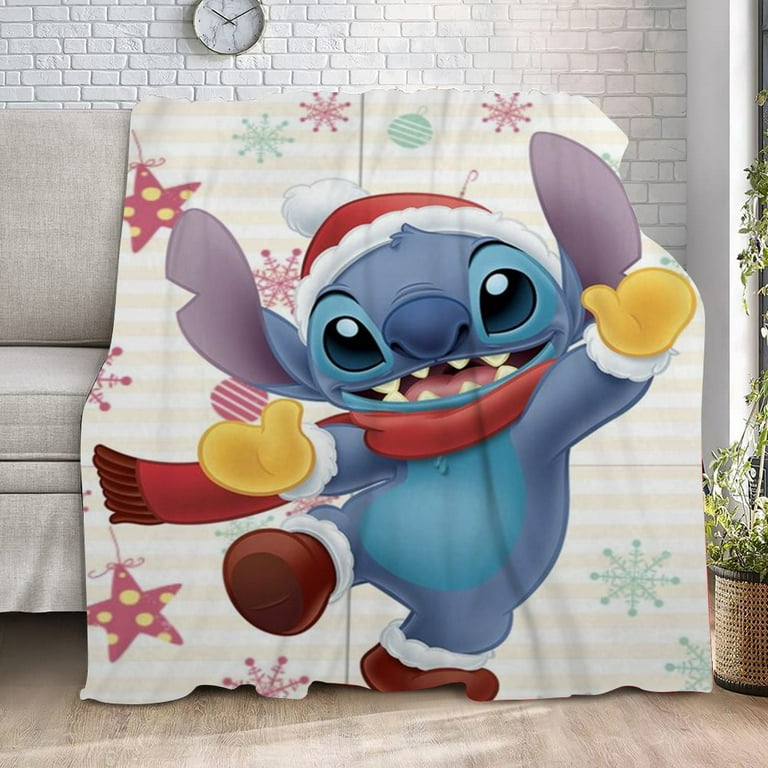Lilo & Stitch Blanket Flannel Fleece Bedding Blankets All Season Ultra Soft  for Bed Couch Chair Fit Kids and Adults/XL-150*200cm
