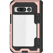 Ghostek Atomic Slim Google Pixel Fold Case Aluminum Metal Phone Cover (Pink)