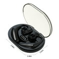 thumbnail image 2 of Herrnalise Wireless Earbuds Sports Wireless Headphones Double LED Power Display Wireless Charging case Flexible Earhooks Earphones IPX6 Waterproof Headsets for Running,Gym, 2 of 8