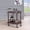 Brown#1, variant on Kitchen Carts, Merlot and Brass 2-shelf Serving Cart, Brown Kitchen Islands,Wood+Metal Wooden Kitchen Islands, Furniture Dining Furniture Kitchen Islands & Carts