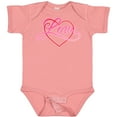 thumbnail image 3 of Inktastic Love in Red and Pink with Heart Boys or Girls Baby Bodysuit, 3 of 5