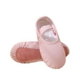thumbnail image 1 of Children Dance Shoes Solid Color Soft Sole with Elastic Strap for Practice and Shaping, 1 of 4