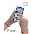 thumbnail image 6 of Spencer Women's Touchscreen Gloves, Winter Warm Thermal Soft Lined Thick Texting Gloves Windproof Driving Gloves for Ladies "Khaki", 6 of 7