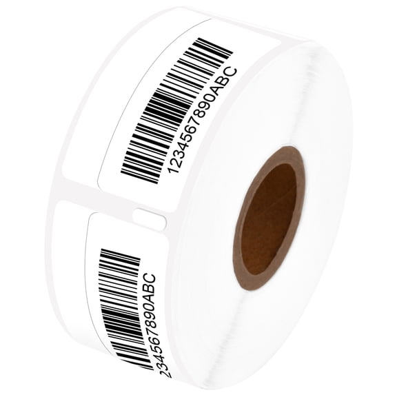 NineLeaf 1 Roll Compatible for DYMO 30330 3/4 in x 2 in Shipping Address Barcode Direct Thermal Labels, 500 Labels Per Roll