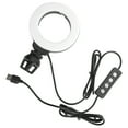 thumbnail image 3 of LED Dimmable Ring Light, USB Charging 4 Inch Plastic Ring Light  For Online Education For Teaching For Live Broadcast For Conference, 3 of 8