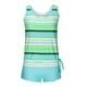 thumbnail image 4 of Trajes de Baño Tankini de Tamaño Más Grande para las Mujeres Impreso Strappy Back Set con Pantalones Cortos, Halagadores Dos Piezas Tankini Tops para las Mujeres, 4 of 5