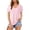 A-Pink273, variant on XIAONU V Neck Basic Tops for Women Short Sleeve V Neck Pullover T-Shirt Breathable Minimalist Everyday Tees