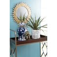 thumbnail image 2 of Sagebrook Home Pot Temple Blanc/bleu, Audacieux, 2 of 2
