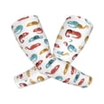 thumbnail image 2 of Sun Protection Arm Sleeves For Men Women, Cartoon Cute Chameleon Lizard_A Sleeves To Cover Arms With Thumb Hole Cooling Sleeve, 2 of 2