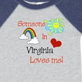 thumbnail image 4 of Inktastic Someone in Virginia Loves Me Boys or Girls Baby Bodysuit, 4 of 5