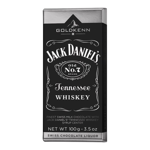 Goldkenn Jack Daniel's Three-Bar Milk Chocolate Gift Pack Honey, Whiskey & Fire