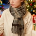 thumbnail image 2 of SuTry Women's Fashionable Scarves Soft Friendly Warm Thick Wool Material Ideal for Cold Weather Warmkeeping Easy to Pair with Different Outfits, 2 of 4