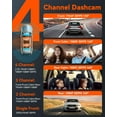 thumbnail image 2 of Dash Cam Vantrue N5 4 canales WiFi 360° STARVIS 2 Night Visi, 2 of 5