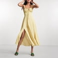 thumbnail image 1 of WILLBEST Vestidos de Algodon para Mujer Vestido Midi con Estampado Floral de Verano para Mujer con Lazo En La Cintura Vestido de Fiesta de Verano Grande, 1 of 3