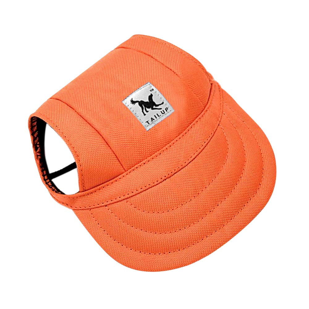 Dog Hat,Dog Sunscreen Hat Baseball Cap Outdoor Sports Hat with Ear